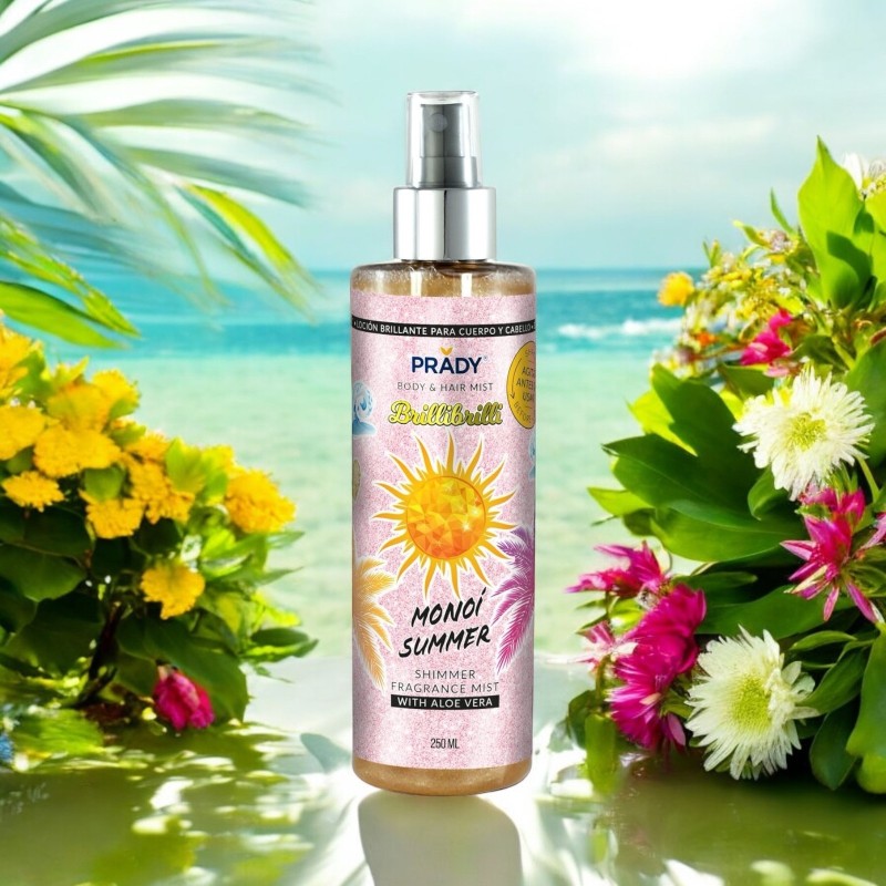 BRUME SCINTILLANTE CORPS ET CHEVEUX MONOÏ SUMMER PRADY