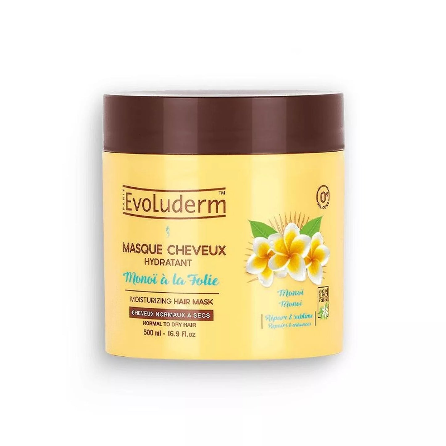 Masque Cheveux Hydratant Monoï à la Folie