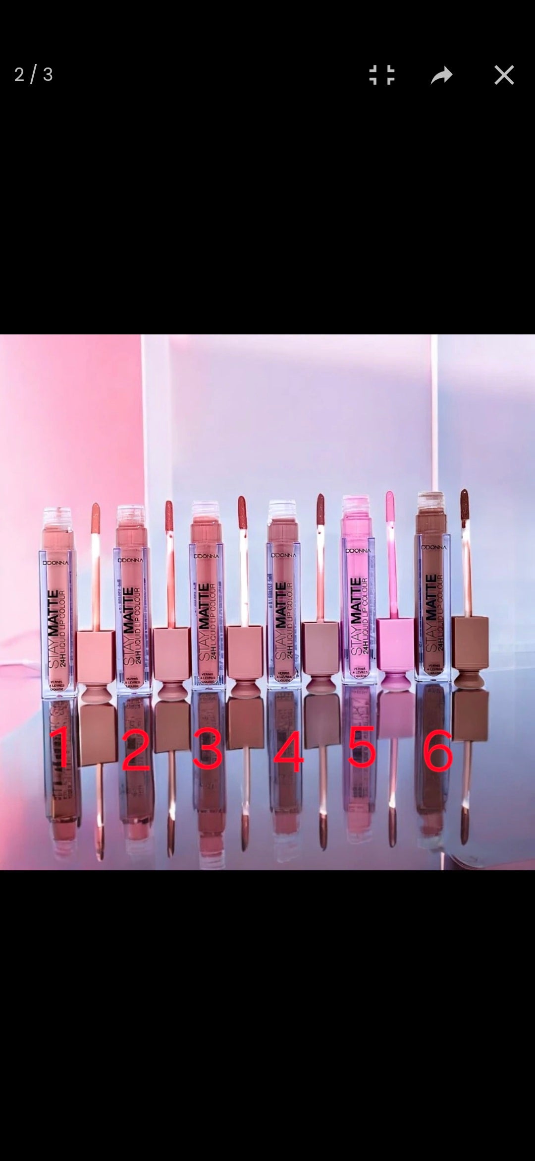 Rouge à lèvres liquide STAY MATTE 24H