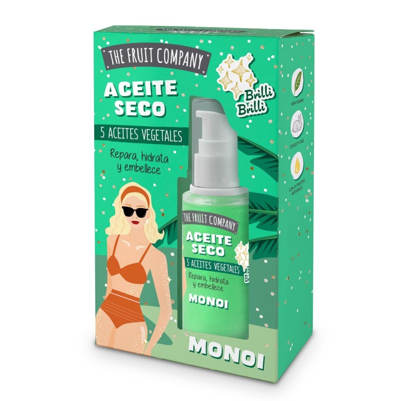 HUILE SÈCHE SCINTILLANTE THE FRUIT COMPANY MONOI