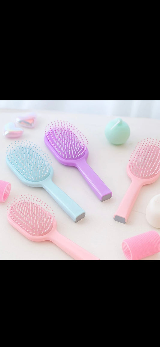 Brosse à Cheveux Ovales Colorées