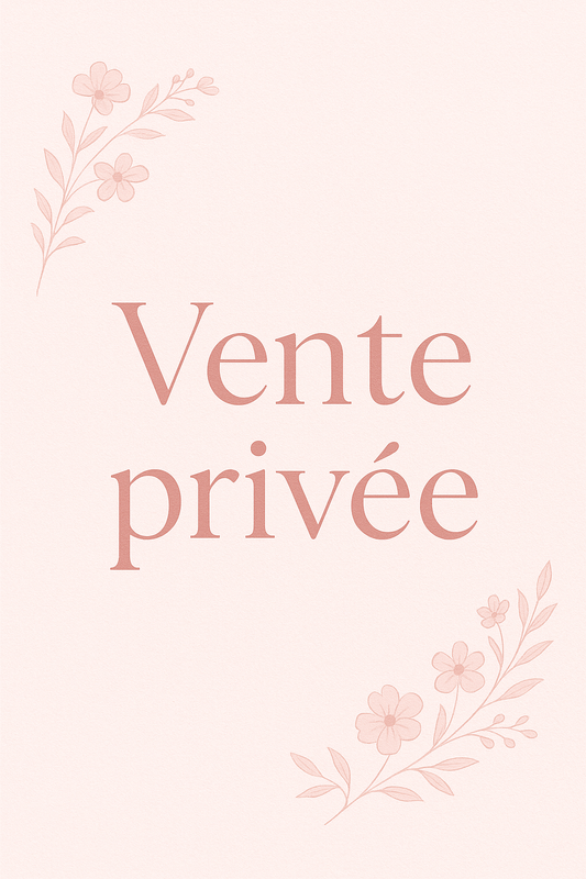 Acompte vente privée